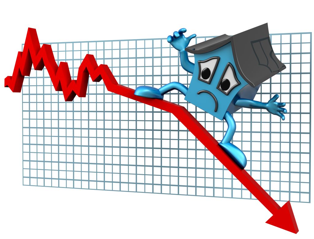 Real Estate Values Decreasing